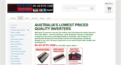 Desktop Screenshot of inverter.com.au