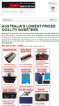 Mobile Screenshot of inverter.com.au