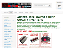 Tablet Screenshot of inverter.com.au